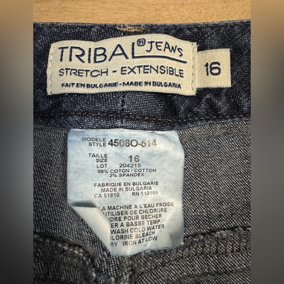 Tribal trouser style jeans - Picture 4 of 10